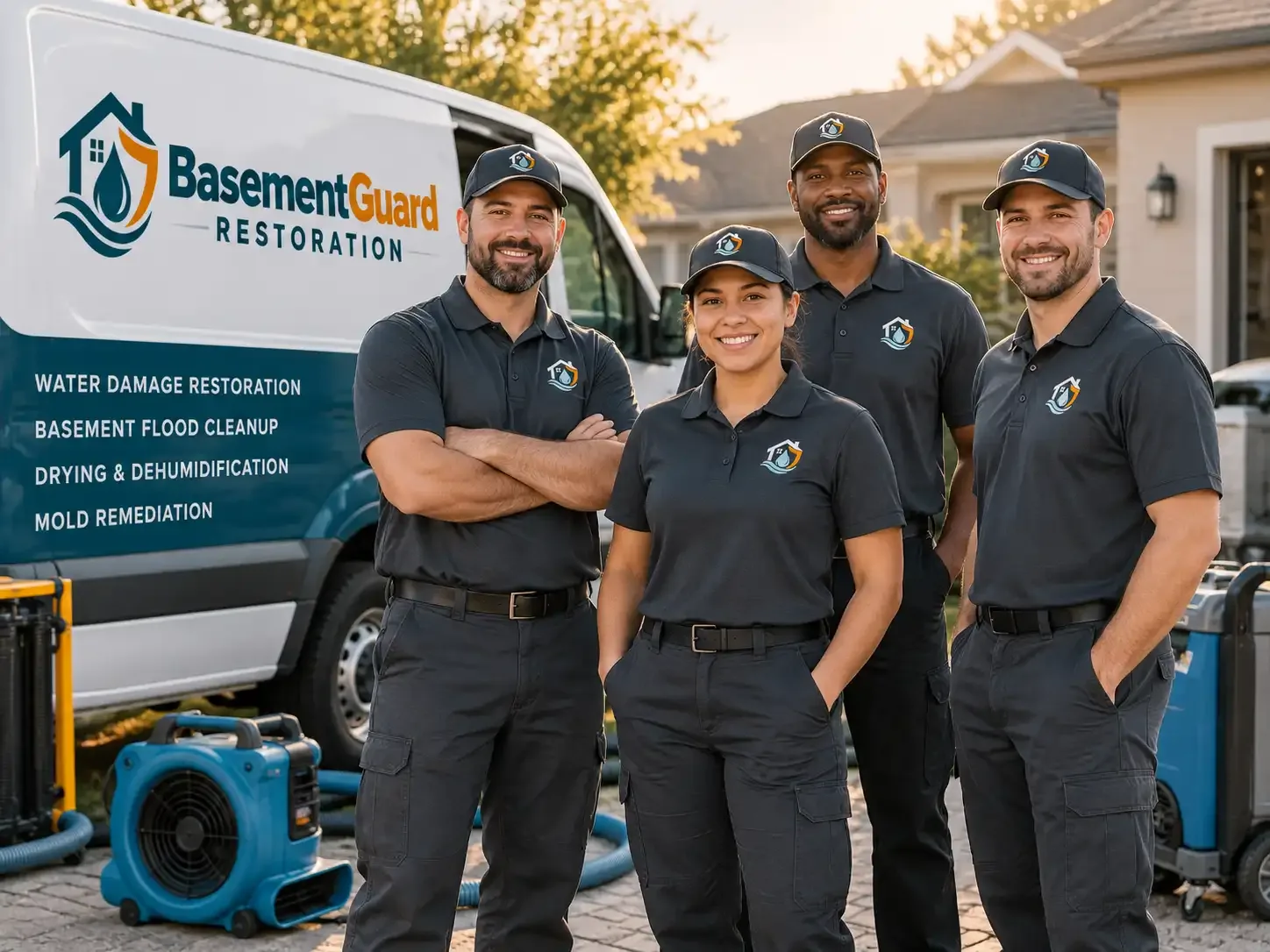 Basement Water Damage Restoration company in Rutland, SD